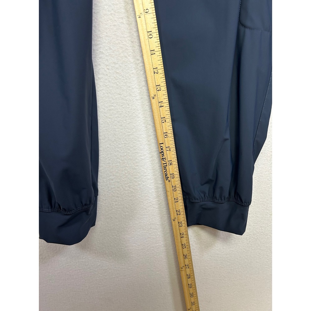 Old Navy Gorpcore Athleisure Womens L Petite Navy Blue SleekTech Cargo Joggers - Picture 5 of 10